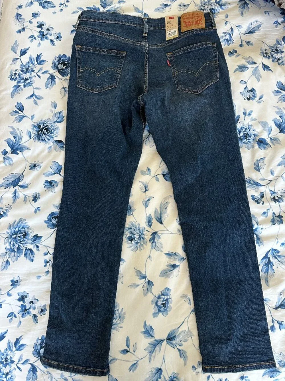 Levi's 511 Slim Jeans Men's 34x30 Dark Wash Stretch Denim NWT PC9-04511-2595